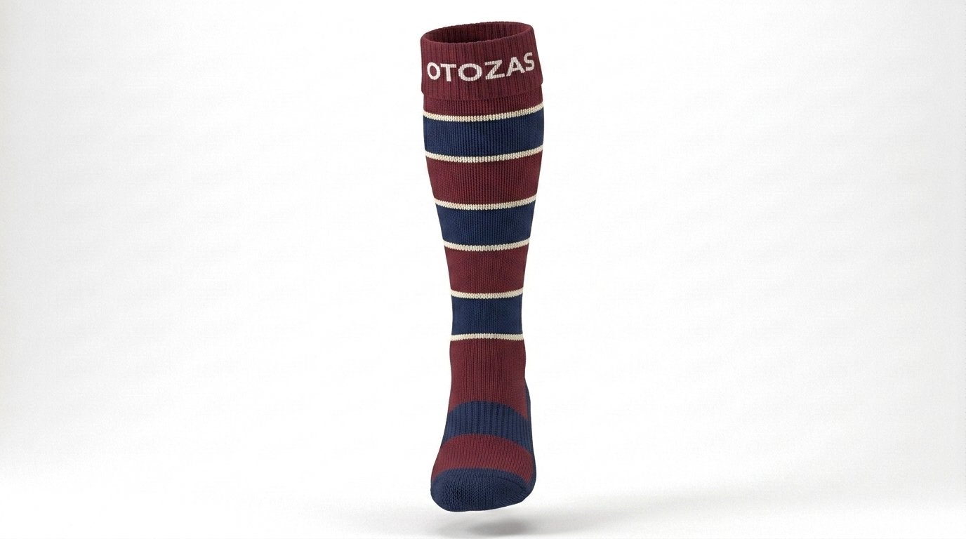 Rugby Hooped Socks