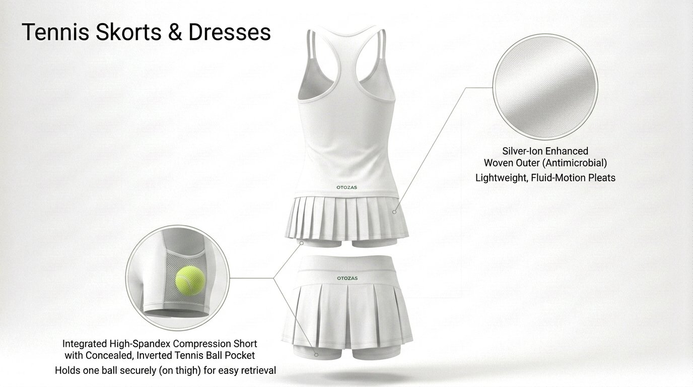 Tennis Skorts & Dresses
